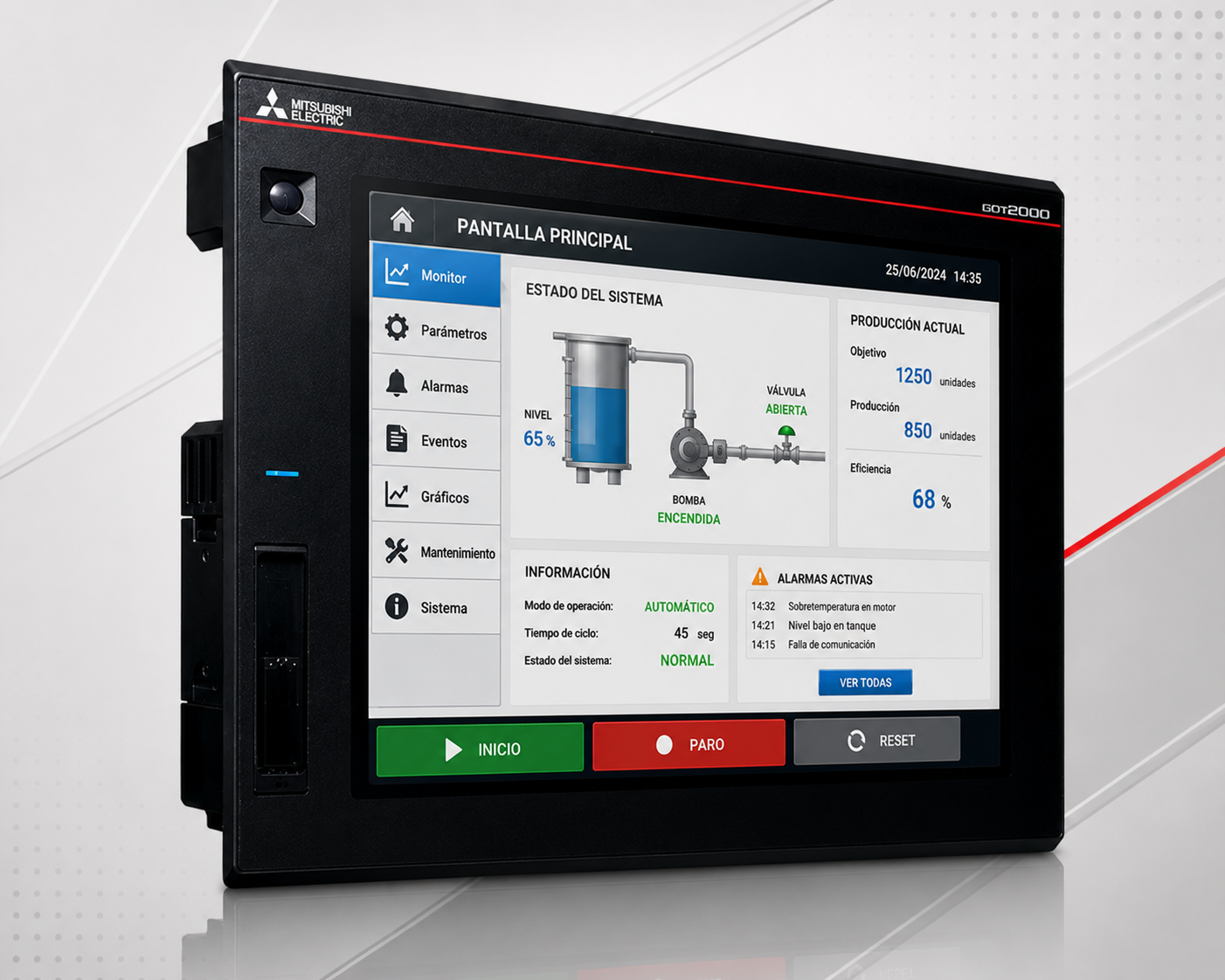 Curso HMI Mitsubishi GOT2000