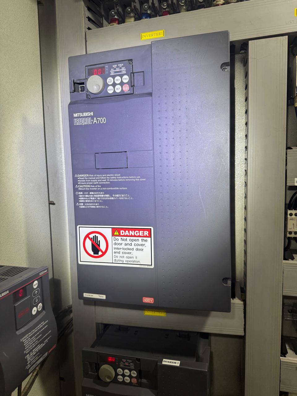 Control PID de temperatura con VFD Mitsubishi